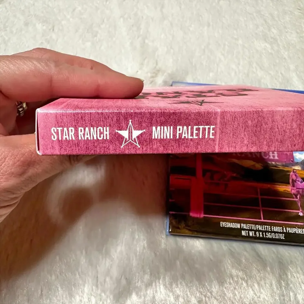 NIB Jeffree Star Star Ranch Eyeshadow Palette Full Size 9 x 1.5g